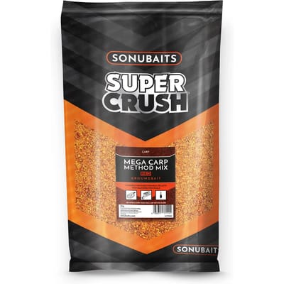Grondlaag Sonubaits Supercrush Mega Carp Method Mix