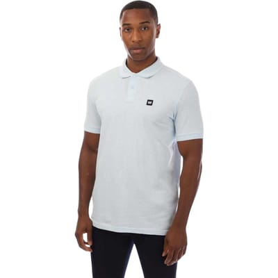 Weekend Offender Heren Barnum Poloshirt met Korte Mouwen (Licht Blauw)