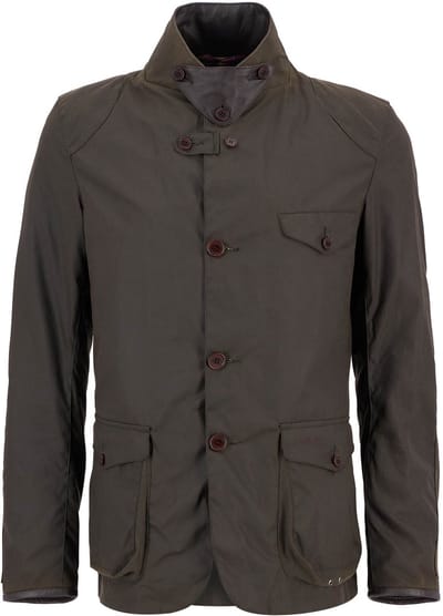 Barbour Beacon Wax Jas Olijfgroen - Maat XXL - Heren - Wax jassen