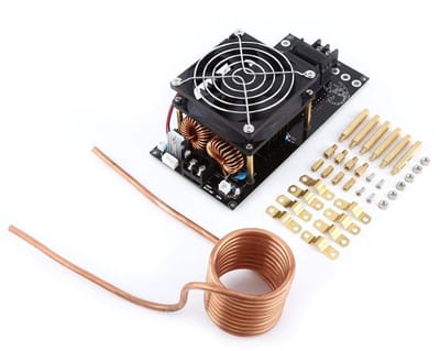Dailygoody - Inductie verwarmingsmodule - inductieverwarming - 1000W vermogen - DC12-36V 20A - duurzame koperen buizen - geschikt voor diverse toepass