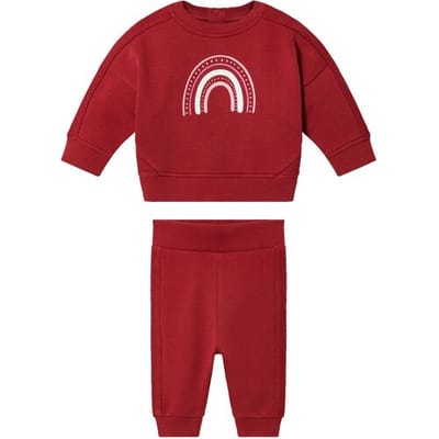 lupilu Baby joggingpak (50/56, Rood)