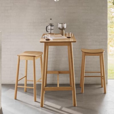 Giga Living Bartafel Utzon - Rond Naturel - 120x60x105cm