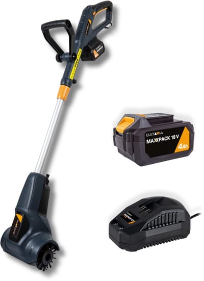 Batavia 18V Maxxbrush Accu Multi-Borstel – Incl. 4.0Ah Accu + 2.4A Oplader + Zachte Borstel