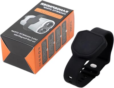 Afstandsmeter Houder - Bevestigingsband Riem - Golf Sport - Trillingsbestendig Veilige Grip - 17 x 10 x 6 cm - Zwart