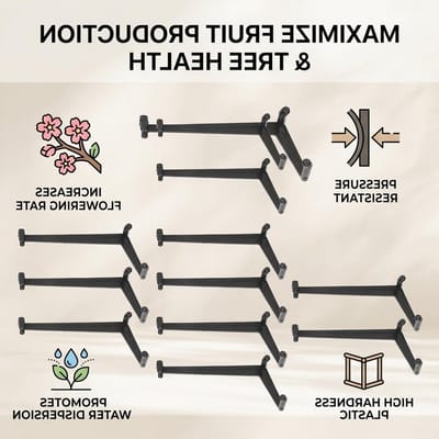 Set van 20 Fruitboom Spreiders - Plastic Bonsai Tak Spreiders voor Sterke Verdeling van Takken en Hoeken, Tuin Gereedschap en Modelling Tools