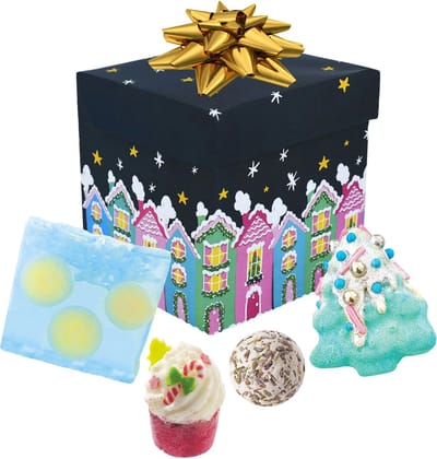 Starry Night Cube Bad Geschenkverpakking