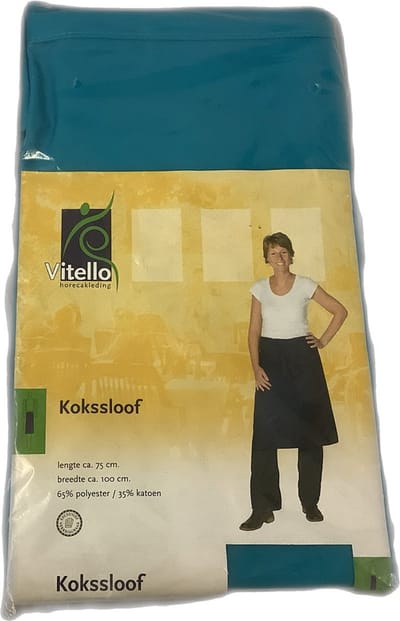 Vitello kokssloof blauw 75 cm L 100 cm B