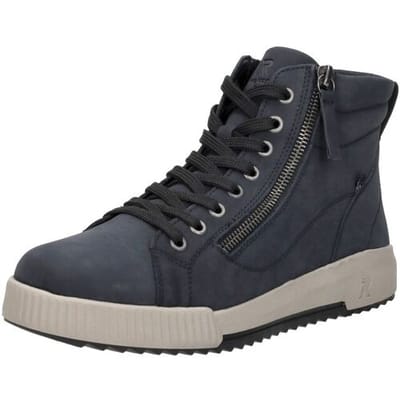 Rieker dames veterboot - Blauw - Maat 40