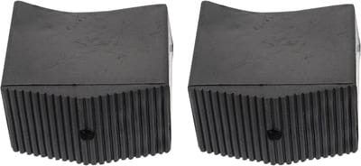 Ladder Voeten - Ladderhoezen Antislip - Vloer Beschermen - Slijtvast Rubber - 5 x 2.5 cm - Zwart