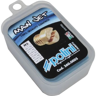 Gicleur principal de carburateur Polini pour mobylette Dellorto SHA 360.0005 90 à 99