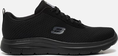 Skechers FLEX ADVANTAGE SR - BENDON Heren Veterschoenen - Zwart