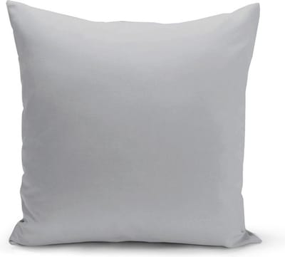Kussensloop - kussenhoes - Sierkussenhoes - hoes voor sierkussens - Velvet 45x45 cm - Effen grijs