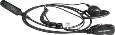 DerComms® Oorschelp voor Motorola GP serie portofoon GP340 MTP700
