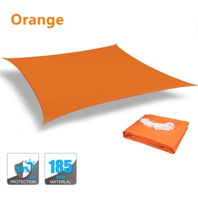 98% UV-blok Waterbestendig Schaduwdoek Zonnescherm Overkapping Zwembad Rechthoek Vierkant 4x3m/3x2M voor Tuinterras 200x200CM