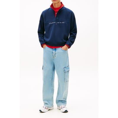 Tommy Hilfiger Theo Baggy Cargo Denim Light Taglia: W33L32 | Relaxed fit jeans Outlet | Uomo | Blu