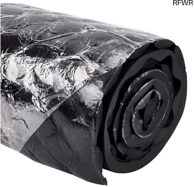 RFWR® Geluidsisolerende mat - Zelfklevend schuim 20 mm voor auto en woningen - 200 x 30 cm