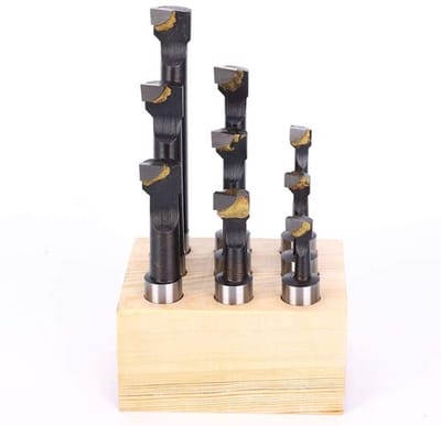 Dailygoody - Bore Bar Set - 9-delige set voor precisie boringen