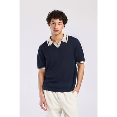 America Today Kas Midnight Maat: L | Poloshirts Outlet | Heren | Blauw