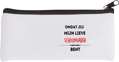 Akyol - omdat jij mijn lieve schoonvader bent Etui - Vader - de liefste schoonvader - vader cadeautjes - vaderdag - verjaardag - geschenk - kado - 20 bij 9 cm