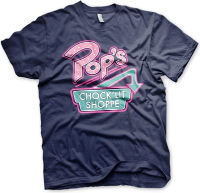 Riverdale Pop's Chock'Lit Shoppe T-shirt Navy