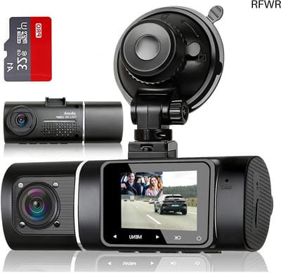 Auto Camera - Rijcamera - Veiligheid Onderweg - Voor en Achter - 32GB Inclusief - Zwart