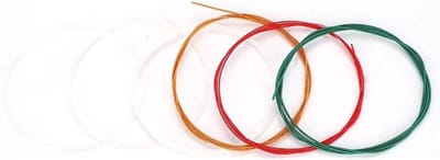 Kleurige Nylon Snaren voor Akoestische Gitaar - 6 Stuks, Standaard Spanning, Duurzaam en Flexibel