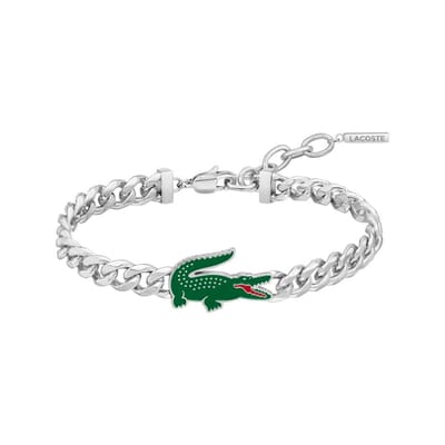 Lacoste - 2040226 - Armband - Heren - zilver - 19cm - ARTHOR