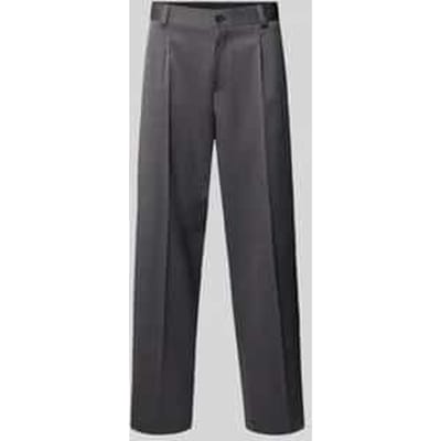 Loose fit pantalon van scheerwolmix model 'FLIPS251X'