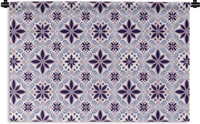 Wandkleed - Wanddoek - Bloemen - Luxe - Design - 180x120 cm - Wandtapijt