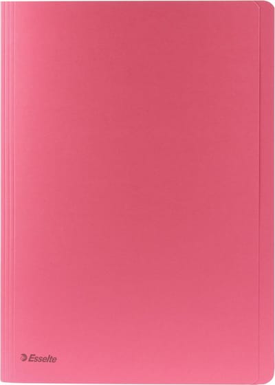 Esselte dossiermap roze, ft A4 4 stuks