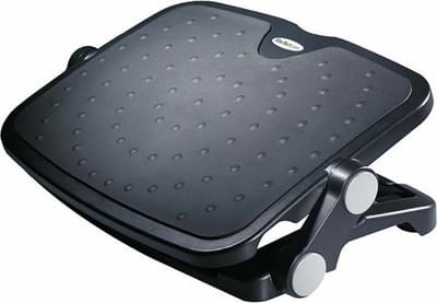 StarTech.com Adjustable Under-Desk Foot Rest Black