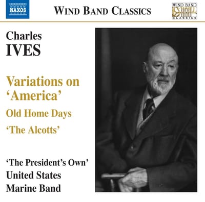 United States Marine Band - Charles Ives: Variations On America (CD)