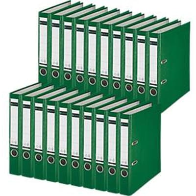 LEITZ® Map 1015, DIN A4, rugbreedte 52 mm, 20 stuks, groen