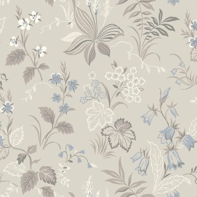 Boråstapeter Vliesbehang 3263 - Timeless Traditions - Botanisch Beige - 53cm x 10.05m