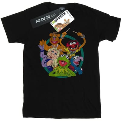 Li-cense Disney heren the muppets groep cirkel t-shirt