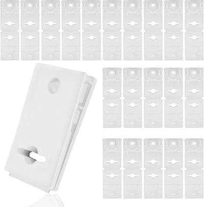 12 Stuks Zwembadafdekking Klemmen, 70x44.5mm, Voor Boven Grond Zwembaden, Makkelijk te Installeren en Verwijderen, Ideaal voor Zonnecover en Afdekzeil