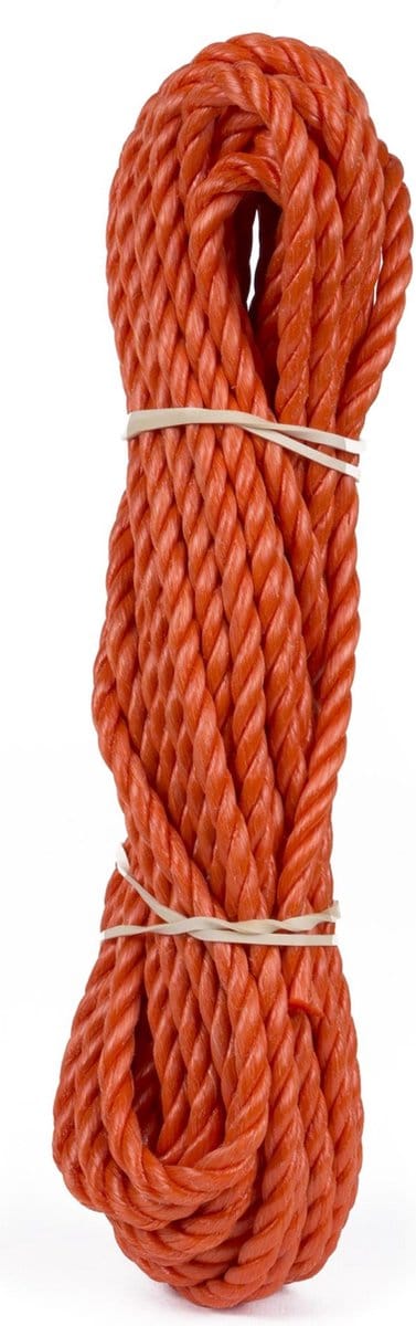 Benson Sterk polypropyleen touw - 6 mm - 10 meter - oranje