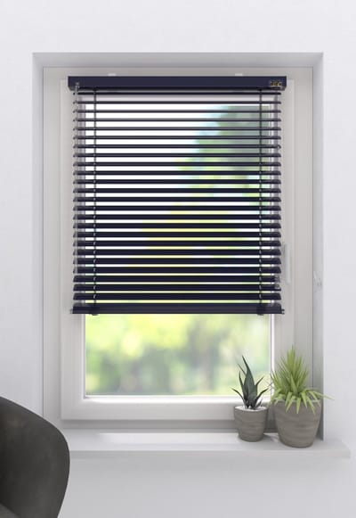 Aluminium Jaloezie Fine - 25 mm - Blue - 60 x 175