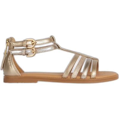 GEOX SANDAL KARLY MEISJES Sandalen - PLATINA - Maat 28