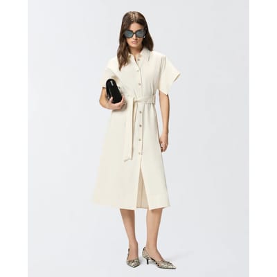 Pinko alesha jurk katoen vloeistof ss26
