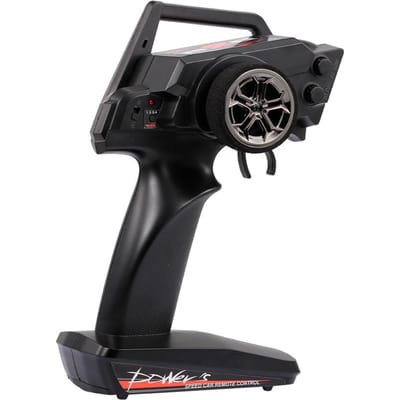 Wltoys – télécommande Radio émetteur 2.4G 2CH originale, pour Wltoys 12428 1:12 RC voiture chenille noir
