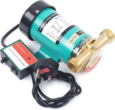 Automatische Boosterpomp - Waterpomp Drukverhoger - Waterdruk Verhoging - Automatische Schakelaar - 15 m Opvoerhoogte - Zwart