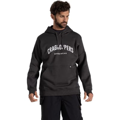 Craghoppers Heren Workwear Oulston Hoodie (Koolstofgrijs)