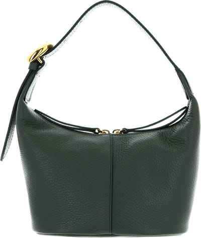 COCCINELLE Leren Handtas Fernanda Handbag Alga Donkergroen