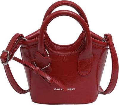 Schoudertas Dames - Crossbody Tas Hobo - Dagelijks Gebruik - PU Leer - 16x7x12cm - Zwart