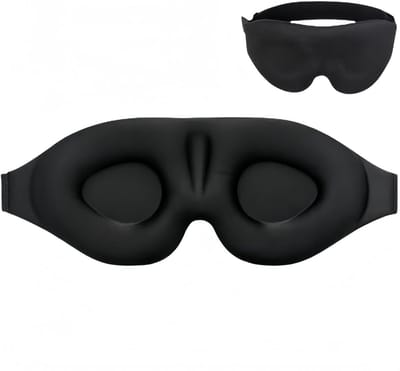 Verduisterend Slaapmasker 3D Zonder Oogdruk - Ultrazacht Comfort voor Mannen en Vrouwen