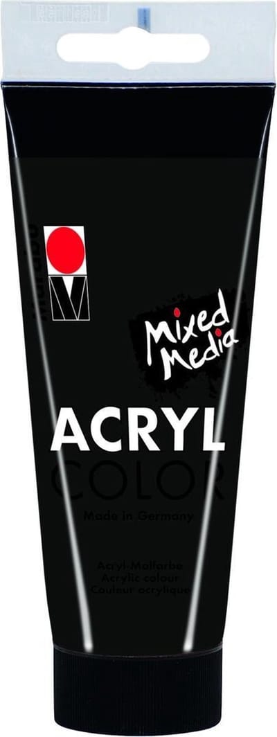 Acrylcolor 100 ML - Zwart