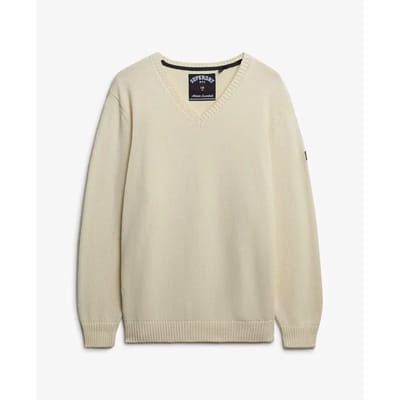 Superdry - Oversized V-hals Trui - Dames - Sweaters