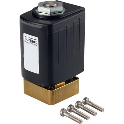 Magneetventiel NC messing NBR zonder huis 6027 309681