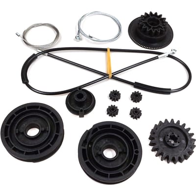 BDP1205 système d'entraînement de porte coulissante électrique gauche, jeu de rails de guidage 6397330035 pour Mercedes Vito Viano W639 W447